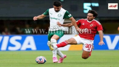 خسارة الأهلي من بالميراس 2-0