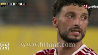 هجمة مثيرة في مباراة التعادل 4-4 التي انتهت بـ خروج الأهلي من كأس العالم للأندية بعد أداء هجومي قوي وهاتريك من وسام أبو علي.