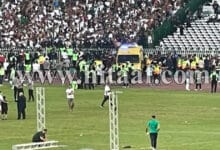 مشجعون مصابون بعد سقوط سور حديدي في مباراة مولودية الجزائر والمجرة بالدوري الجزائري