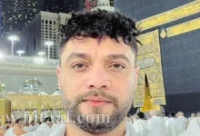 أحمد عامر المطرب الشعبي قبل وفاته بساعات